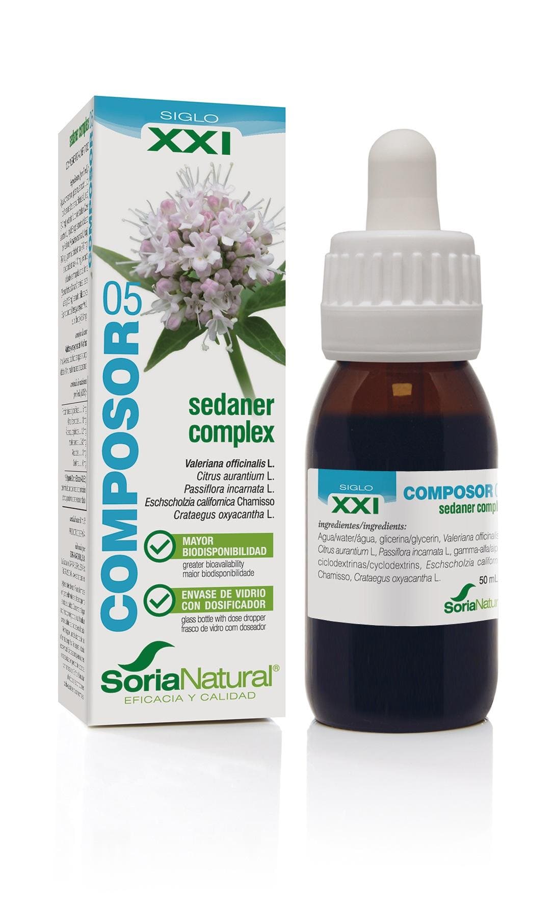 COMPOSOR 5 SEDANER COMPLEX XXI - SORIA NATURAL aloe