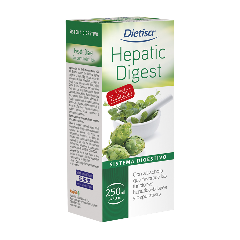 HEPATIC DIGEST - 250ML DIELISA aloe