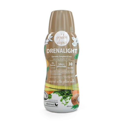 DRENALIGHT GOLDEN DEPUR - 600ML DIETMED aloe