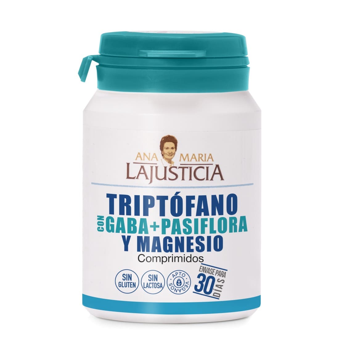 TRIPTÓFANO CON GABA+PASIFLORA+ B6 AMJ - 60 COMP aloe