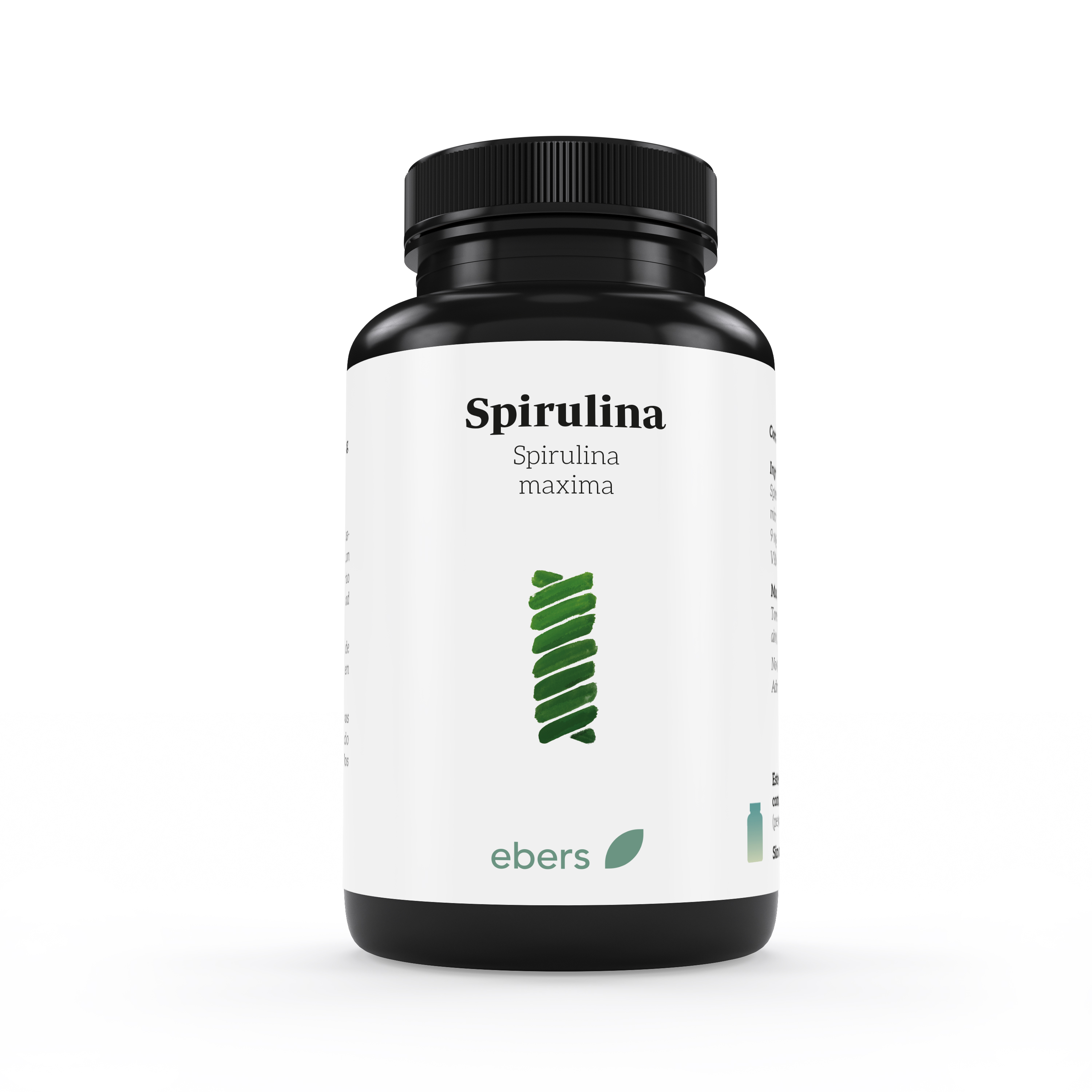 SPIRULINA 400MG EBERS - 100 COMP aloe