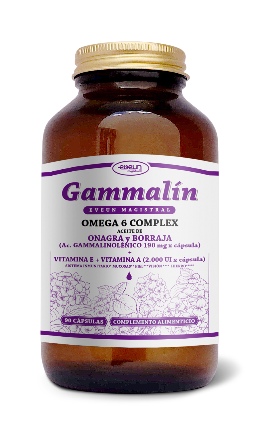 GAMMALIN OMEGA 6 COMPLEX - 90 CAPS aloe