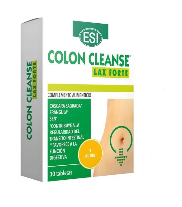 COLON CLEANSE LAX FORTE - 30 TAB. ESI aloe
