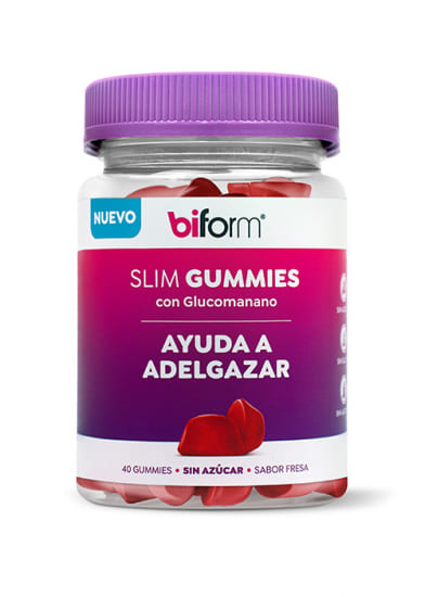 GLUCOMANAN SLIM GUMMIES - 40GUMMIES BIFORM aloe