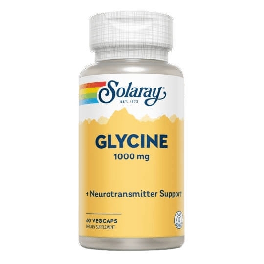 GLICINA 1000MG - 60 CAPS SOLARAY aloe