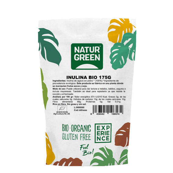 INULINA - 175GR NATURGREEN aloe
