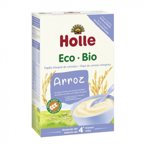 PAPILLA ARROZ - 250GR HOLLE aloe