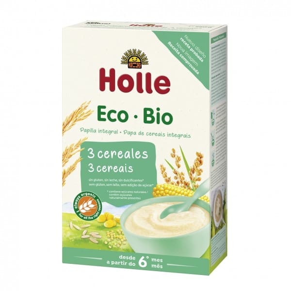 PAPILLA 3 CEREALES - 250GR HOLLE aloe