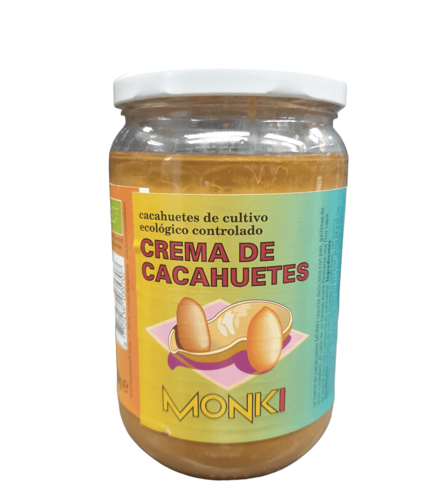 CREMA CACAHUETES 650 GR MONKI aloe