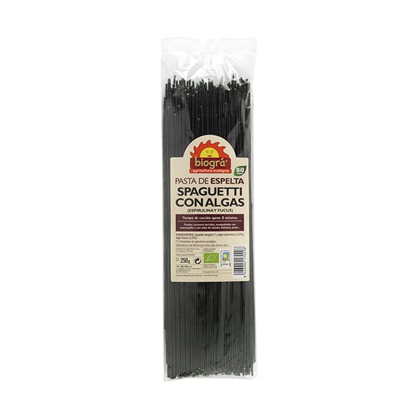 ESPAGUETIS ALGAS - 250GR BIOGRÁ aloe