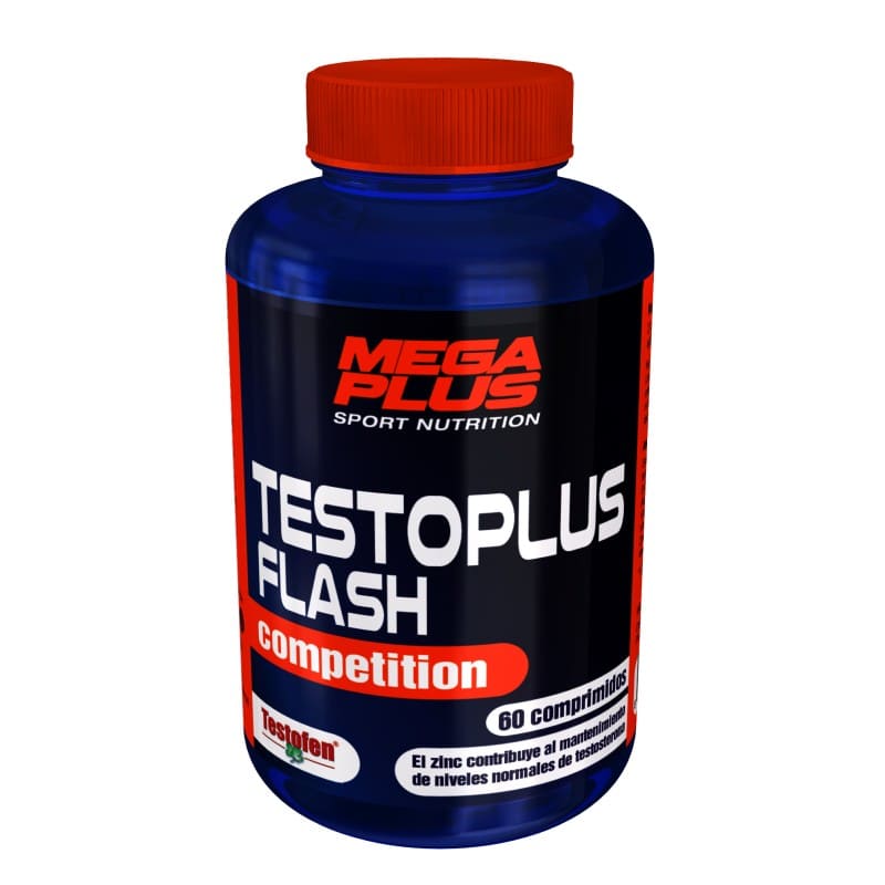 TESTOPLUS FLASH - 60 COMP MEGAPLUS aloe