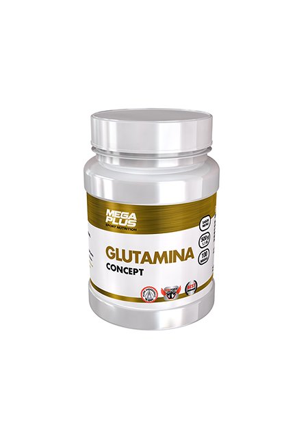 GLUTAMINA CONCEPT - 500GR MEGAPLUS aloe