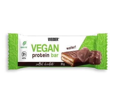 VEGAN BAR SAL CARAMEL - 35GR WEIDER aloe