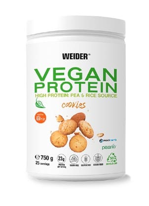 VEGAN PROTEIN COOKIES - 750 GR aloe