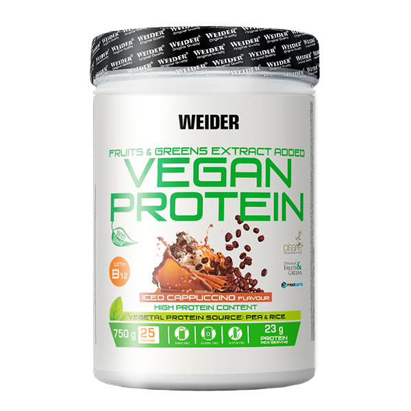 VEGAN PROTEIN CAPUCHINO - 750GR WEIDER aloe