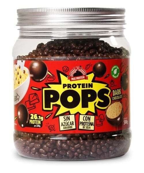 MAX P.POPS CHOCOLATE NEGRO - 500GR aloe