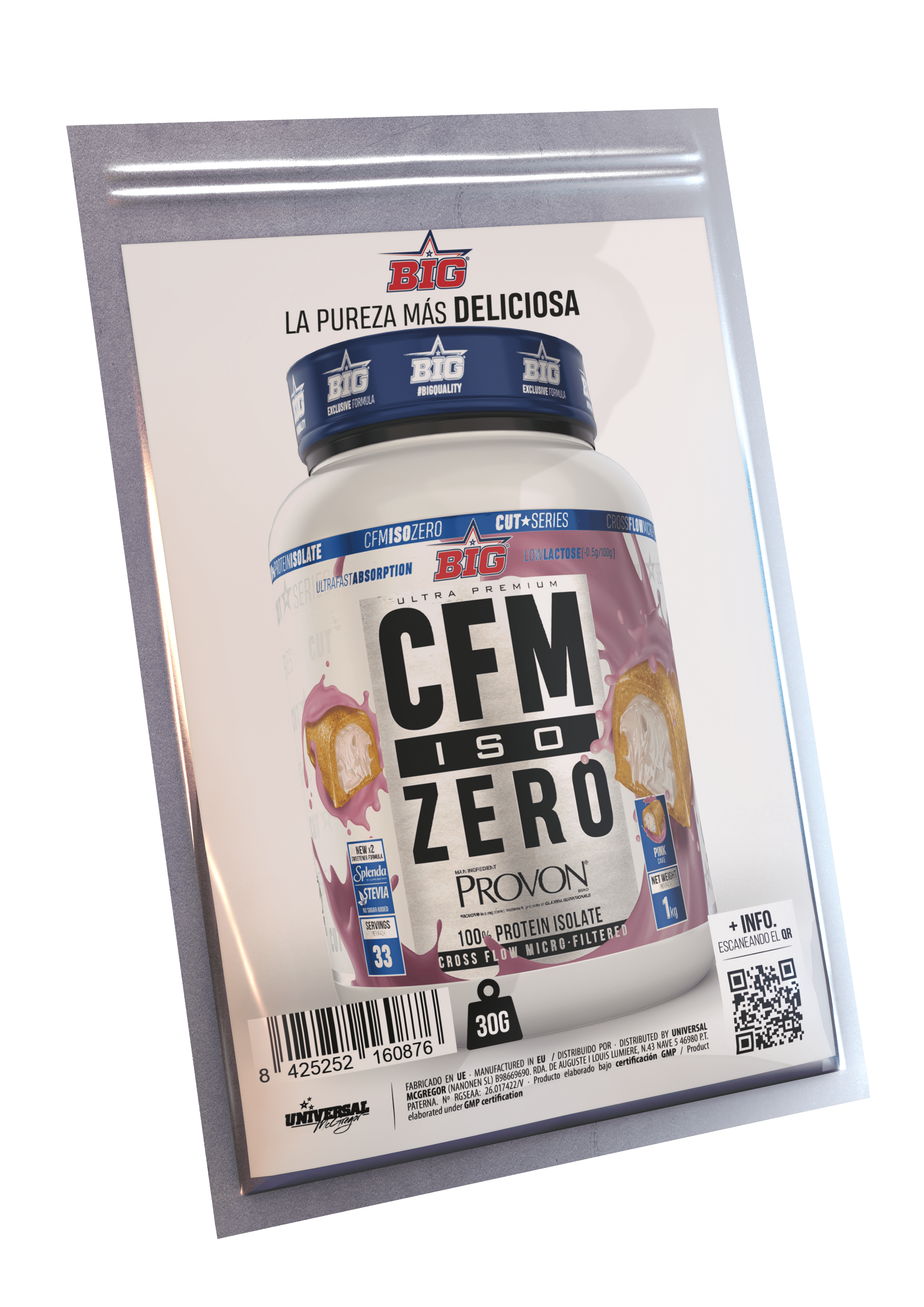 CFM I.Z.PINK CAKE MONODOSIS - 30GR aloe