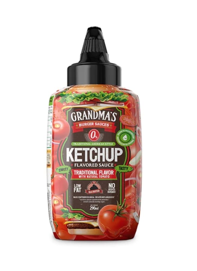 SALSA KETCHUP - 290ML MAX PROTEIN aloe