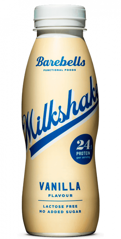 MILKSHAKE VAINILLA - 330ML BAREBELLS aloe