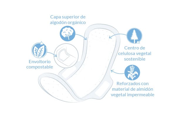 COMPRESA SUPER ALAS aloe