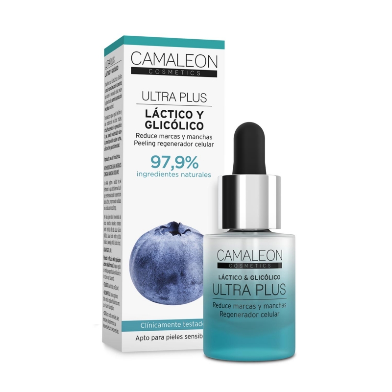 SERUM ÁCIDO GLICÓLICO CAMALEON - 15ML aloe