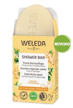 JABON DUCHA JENGIBRE/PETITGRAIN - 75GR WELEDA aloe