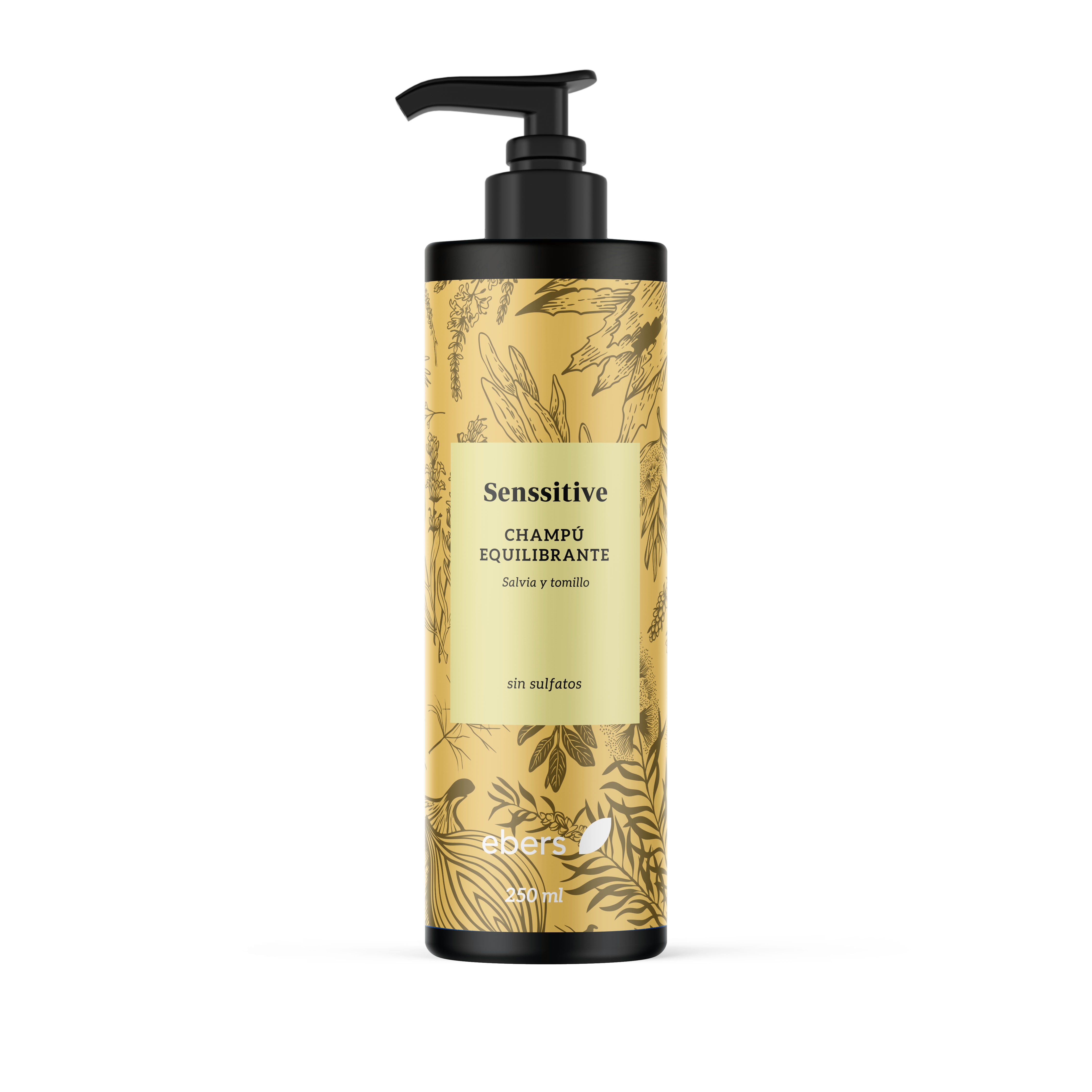 CHAMPU EQUILIBRANTE EBERS - 250ML aloe