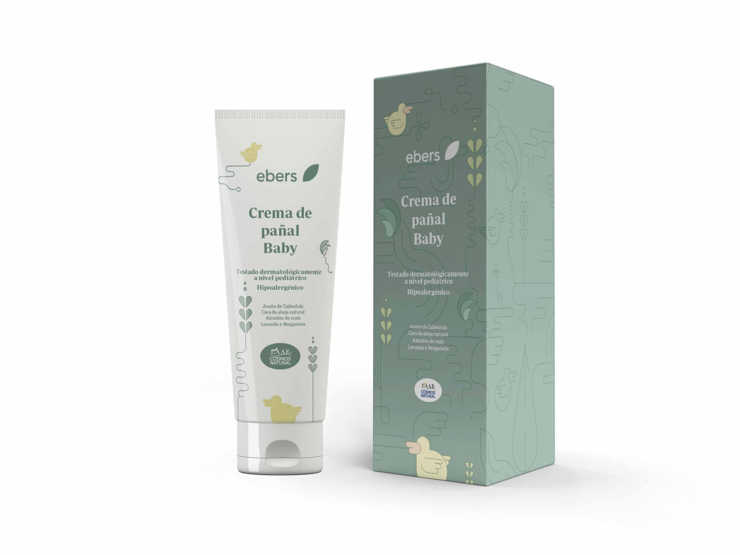 CREMA PAÑAL BABY EBERS - 75ML aloe