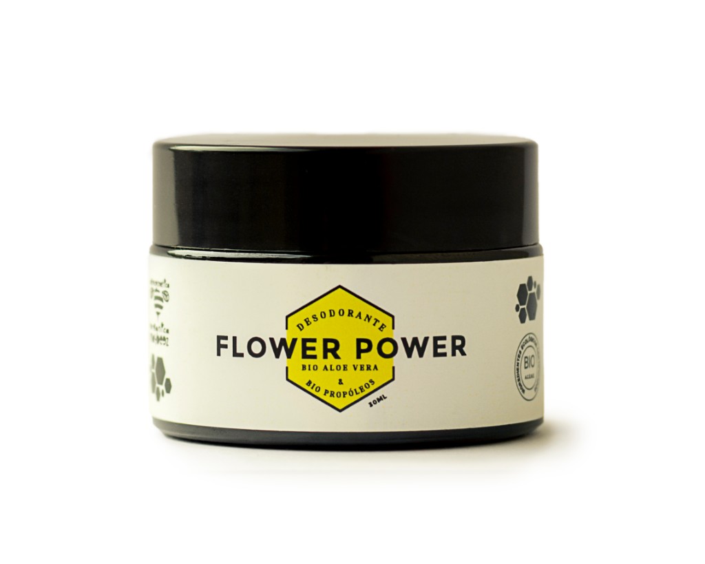 FLOWER POWER DESODORANTE SOLIDO MAYBEEZ - 30ML aloe