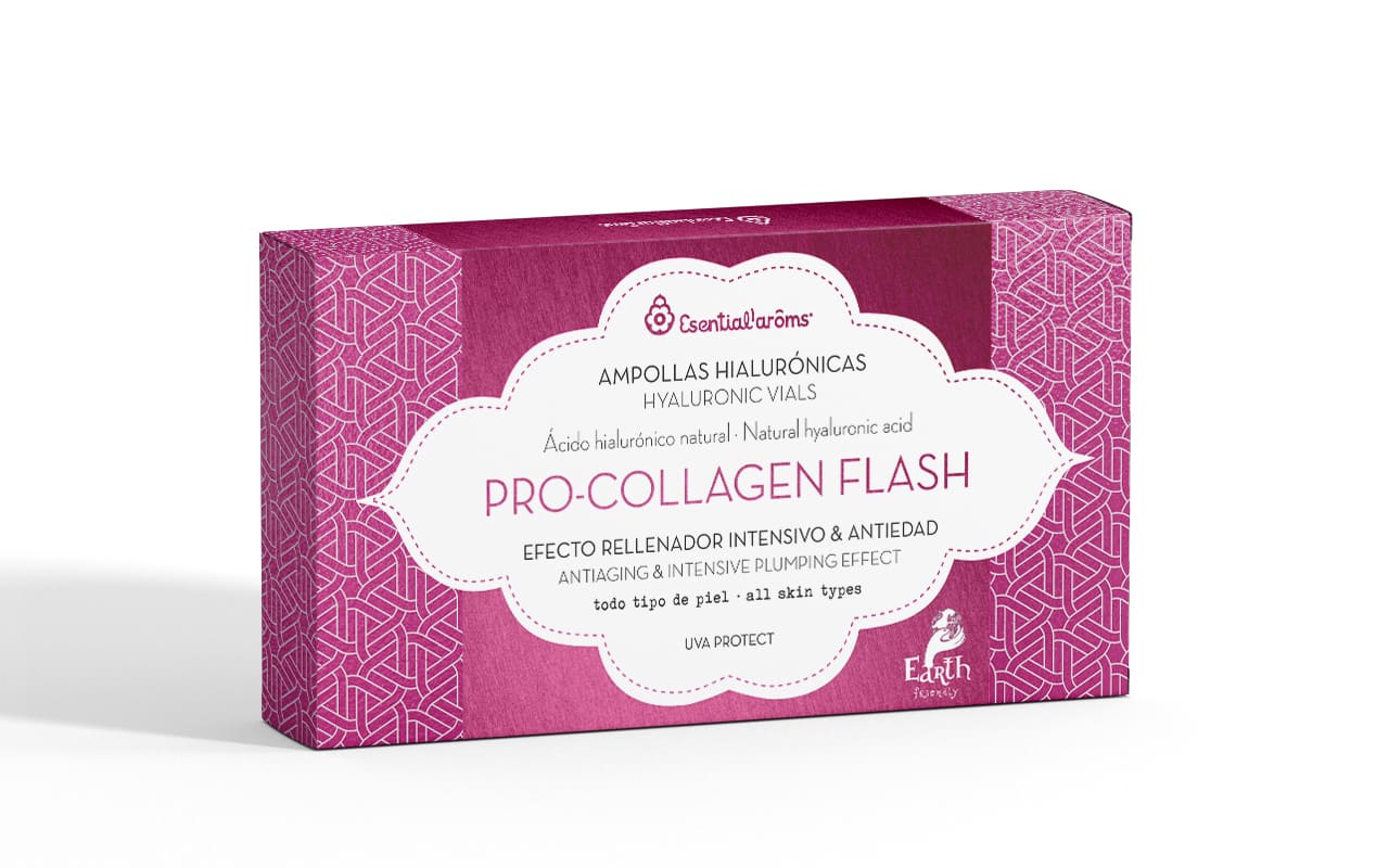 PRO-COLLAGEN FLASH - 7 AMPOLLAS aloe