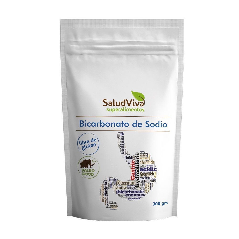 BICARBONATO SODIO PREMIUM SALUDVIVA - 300GR aloe