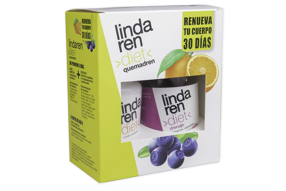 QUEMADREN LINDAREN - PACK 30 DÍAS aloe