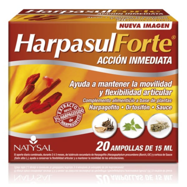 HARPASUL FORTE 20 VIALES - NATYSAL aloe