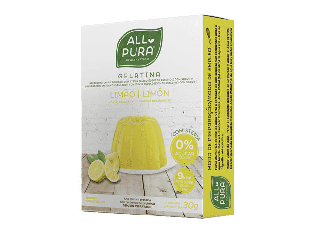 GELATINA LIMON STEVIA ALLPURA aloe