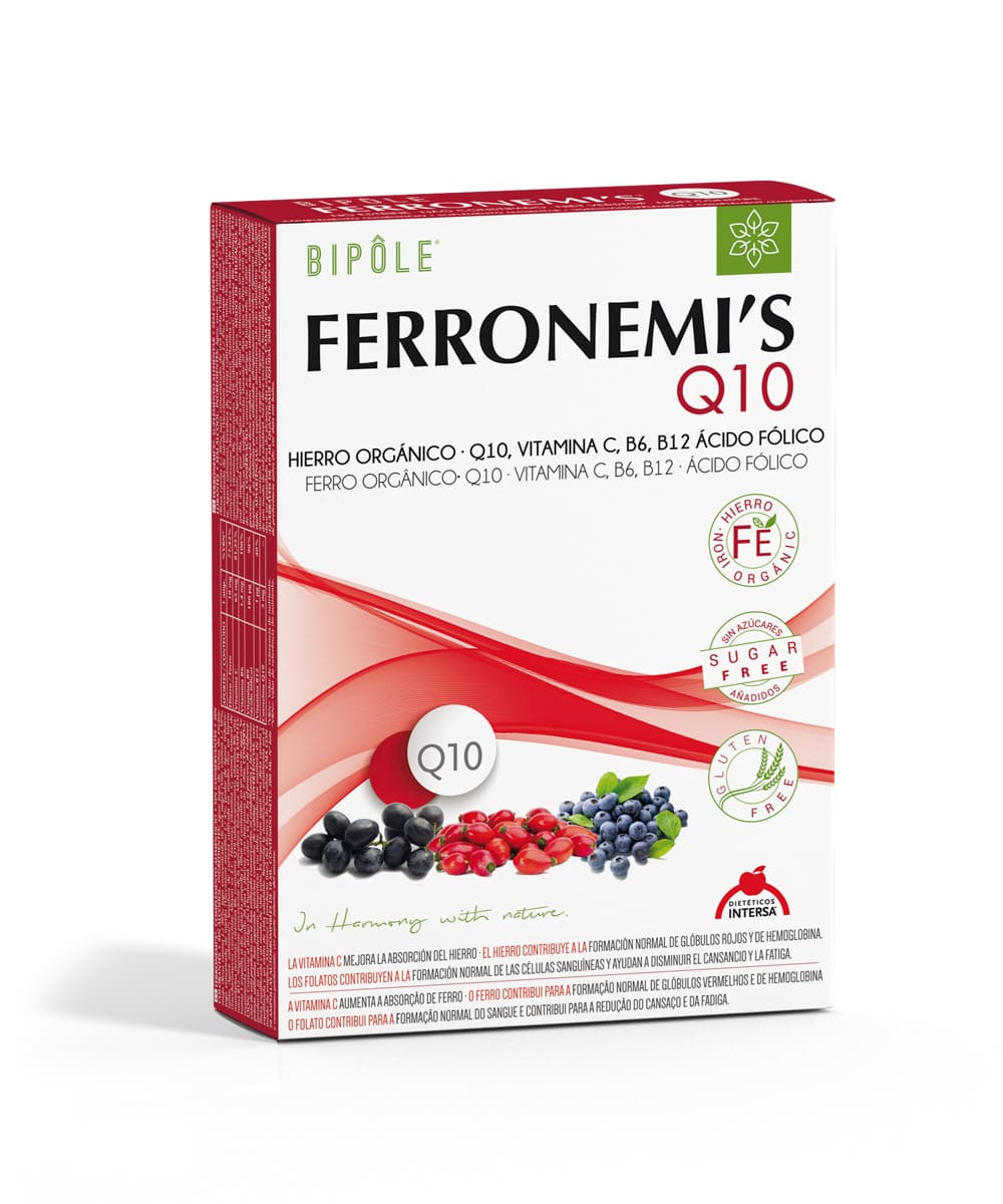 BIPOLE FERRONEMIS - 20 AMPOLLAS INTERSA aloe
