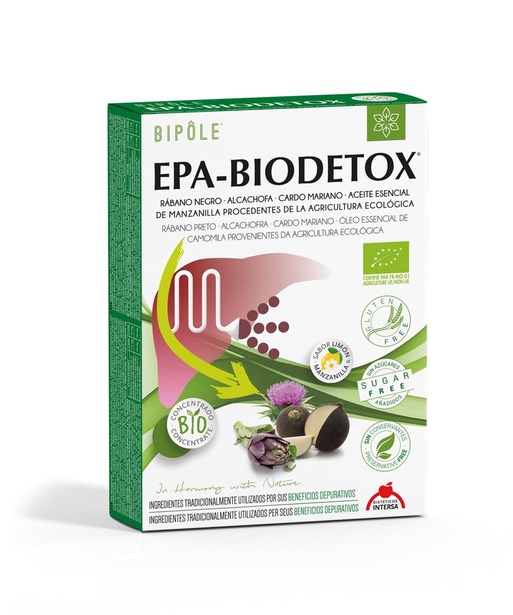 BIPOLE EPA-BIO DETOX - 20 AMP INTERSA aloe