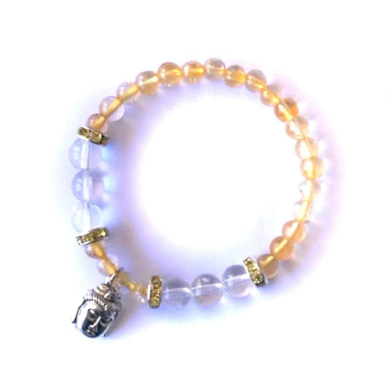 PULSERA SIMBOLO BUDA - 6/8MM aloe